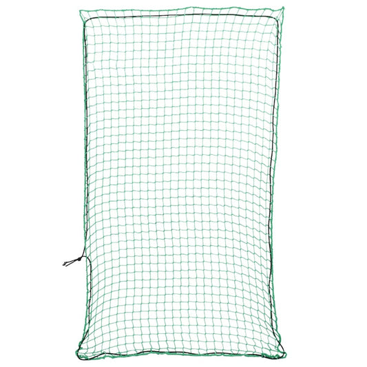 vidaXL Trailer Net with Elastic Rope Green 6x3.5 m PP