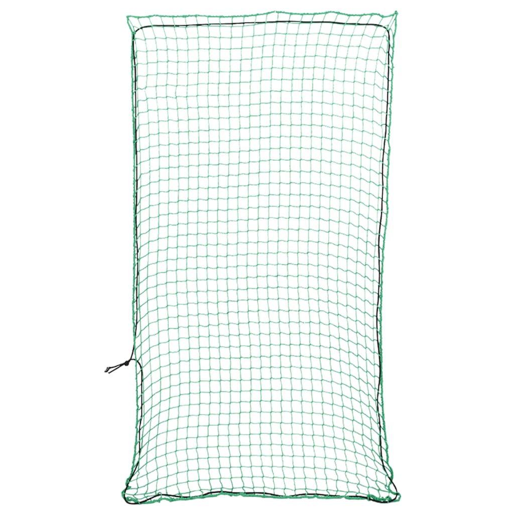 vidaXL Trailer Net with Elastic Rope Green 7x3.5 m PP