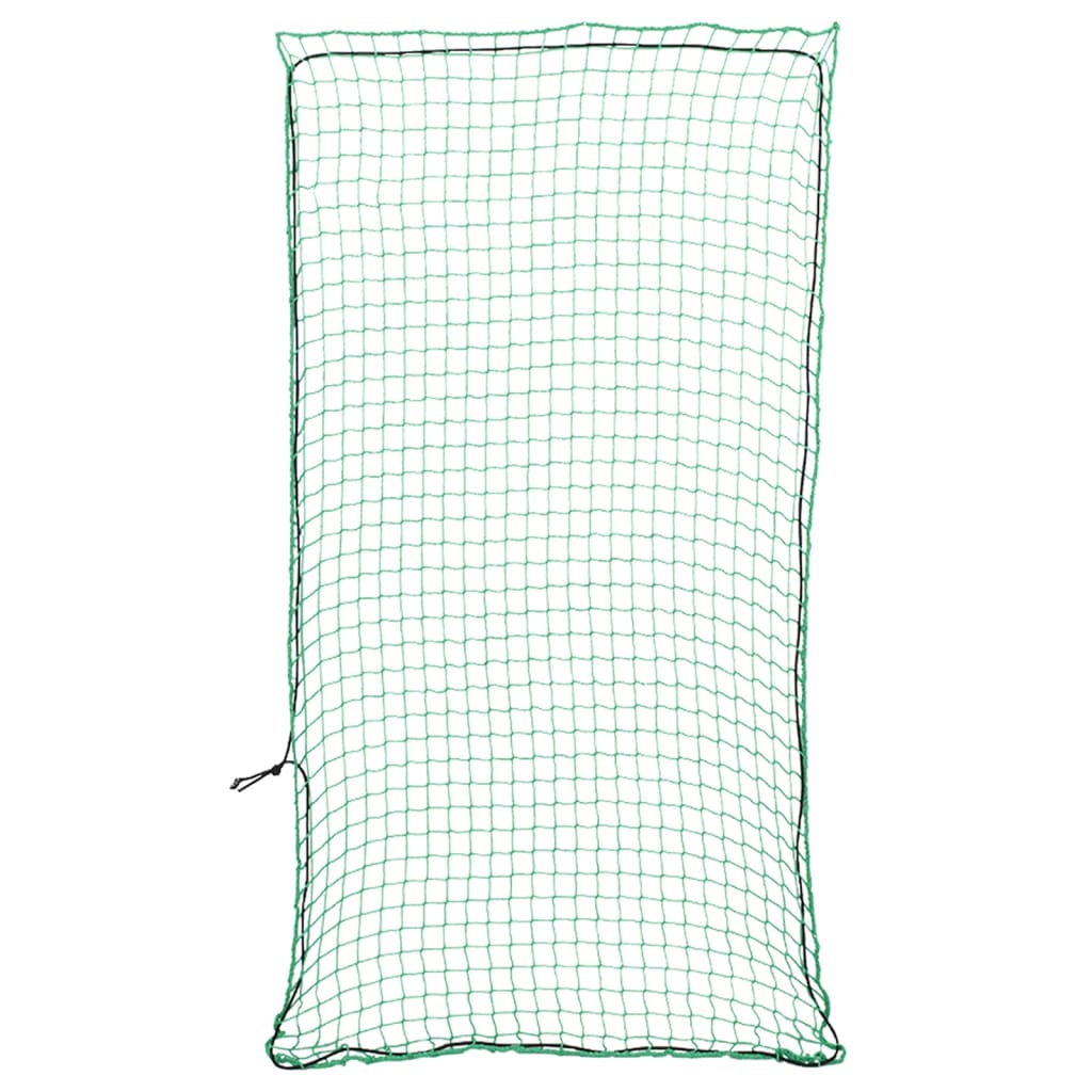 vidaXL Trailer Net with Elastic Rope Green 8x3.5 m PP