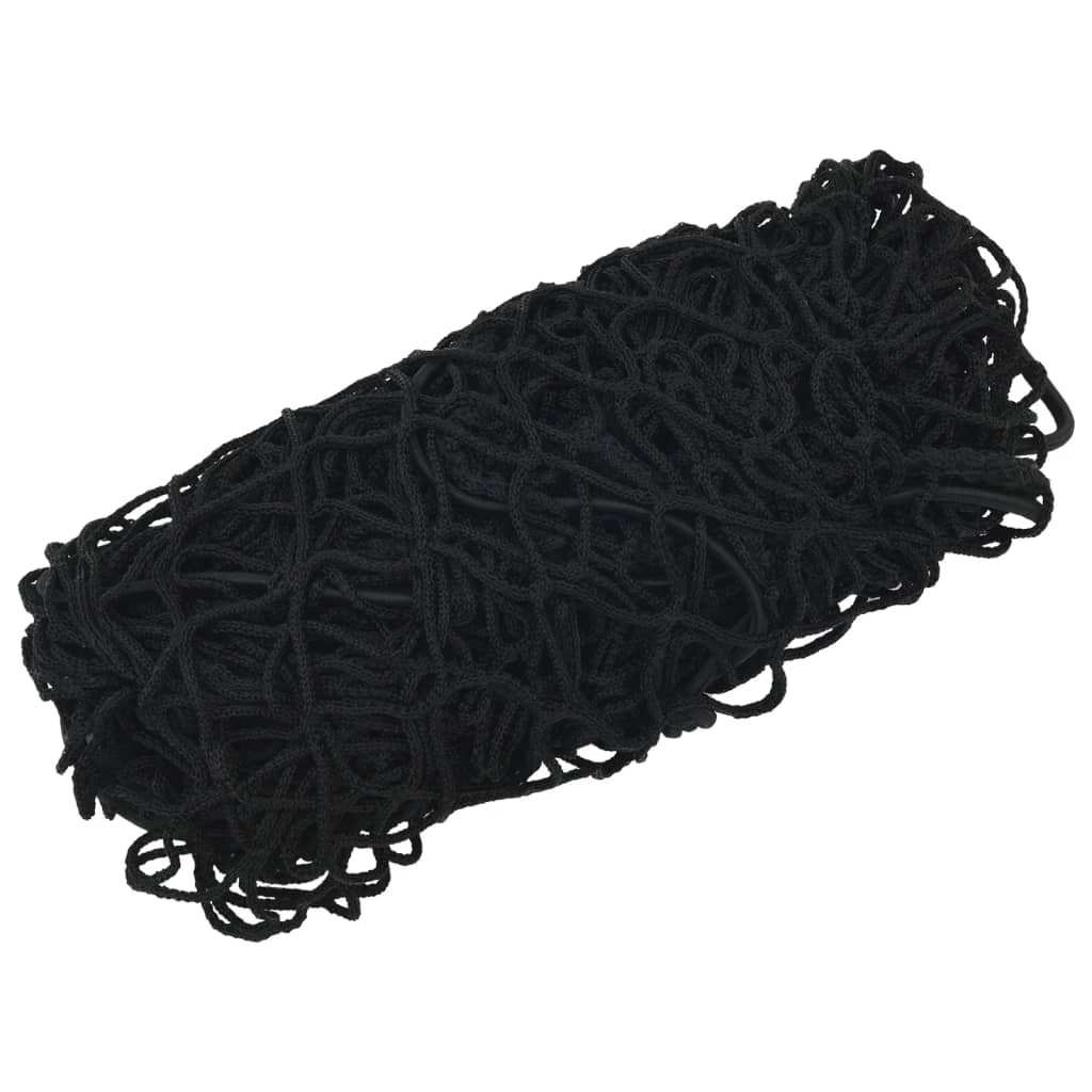 vidaXL Trailer Net with Elastic Rope Black 2.1x1.25 m PP