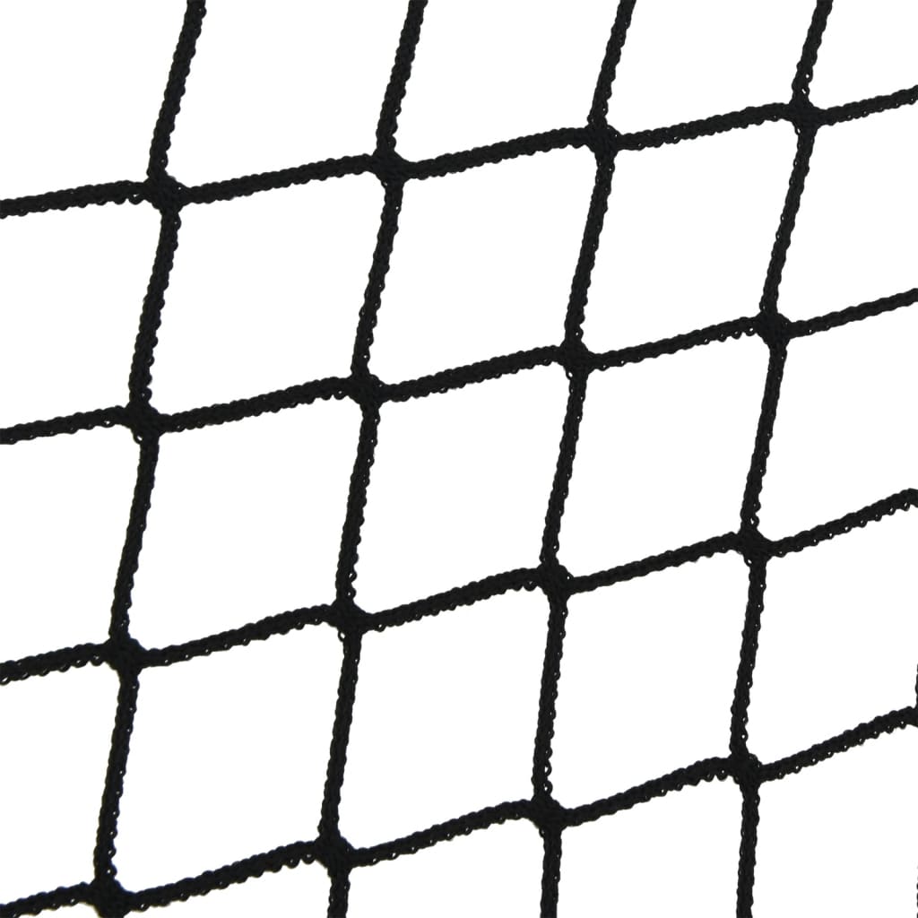 vidaXL Trailer Net with Elastic Rope Black 2.1x1.25 m PP