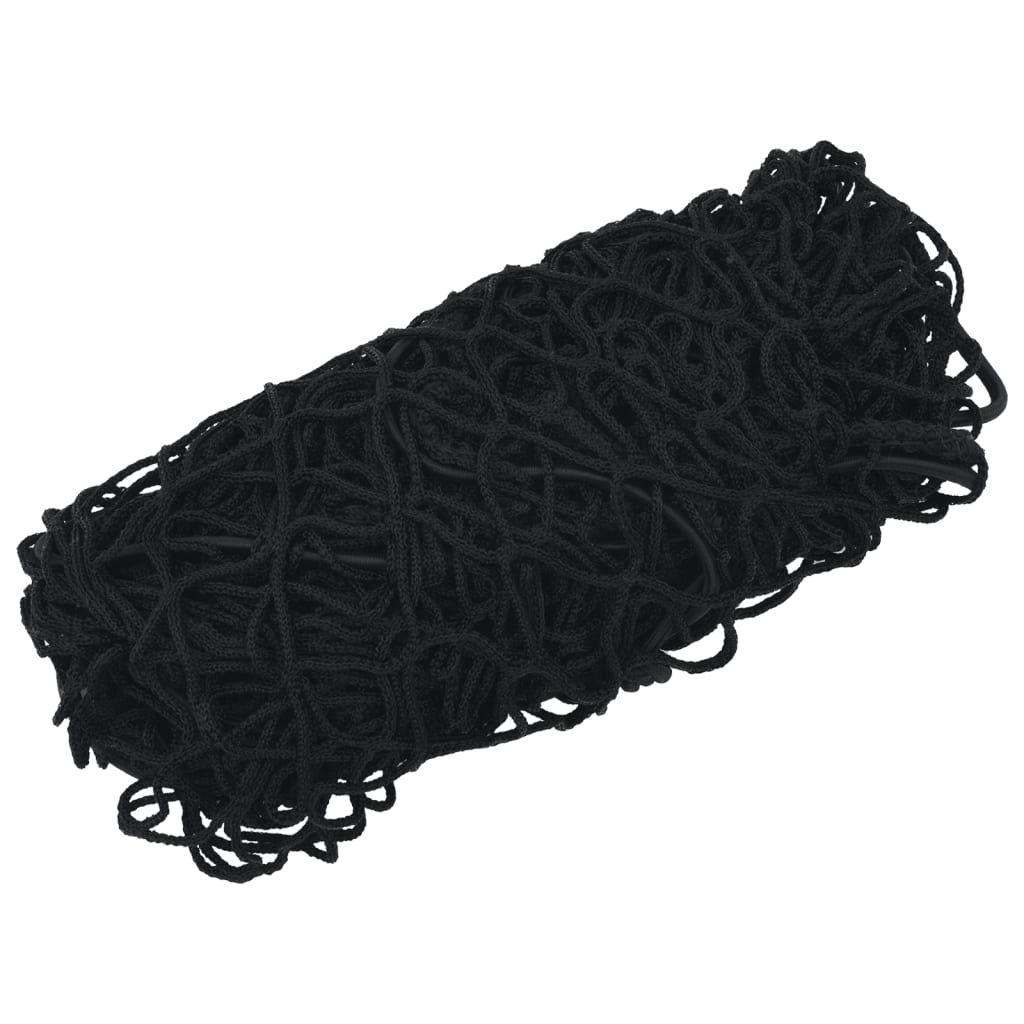 vidaXL Trailer Net with Elastic Rope Black 2.2x1.5 m PP