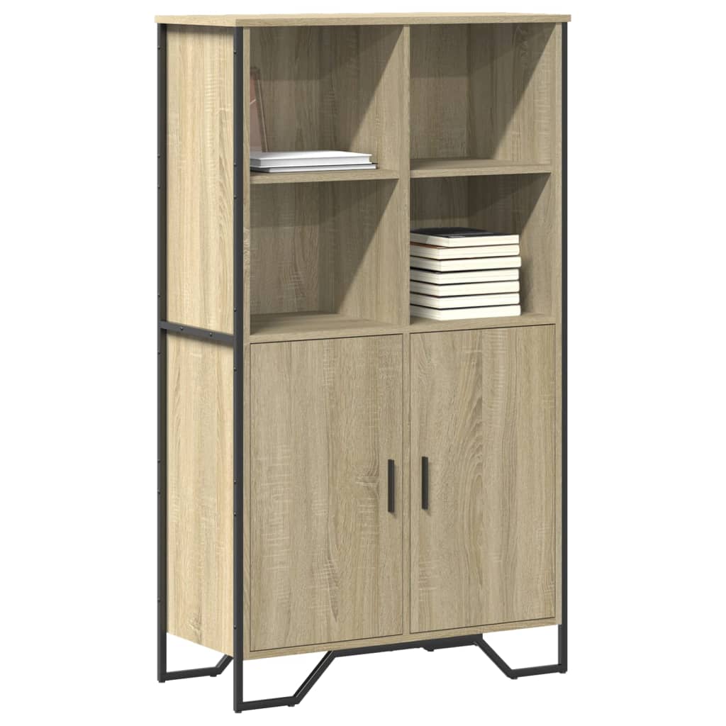 Highboard Sonoma Oak 79.5x35.5x137.5 cm Engineered wood