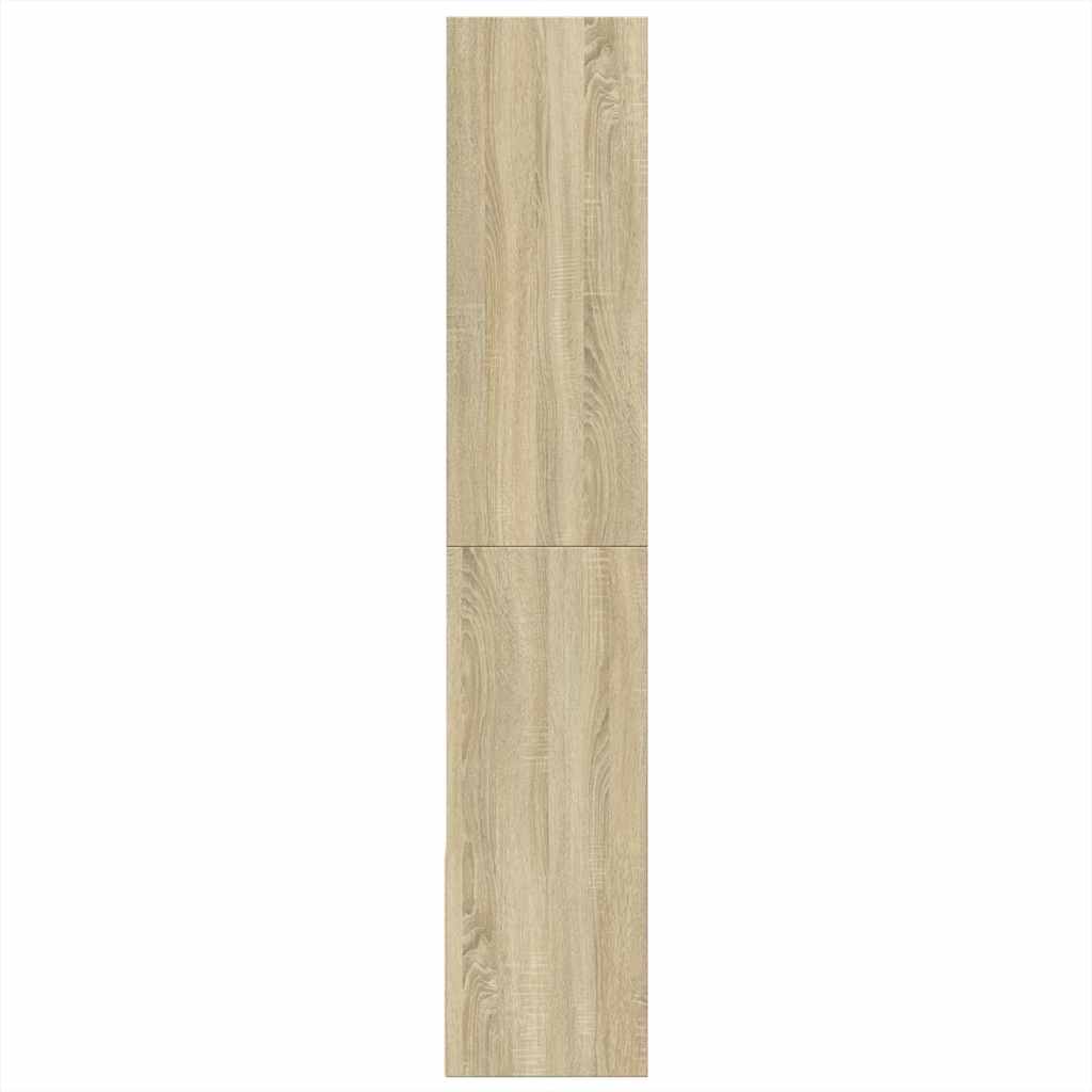 Bookcase Sonoma Oak 100x36x189 cm Engineered Wood
