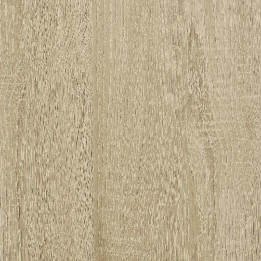 TV Cabinet Sonoma Oak 100x34,5x40 cm Engineered Wood and Metal