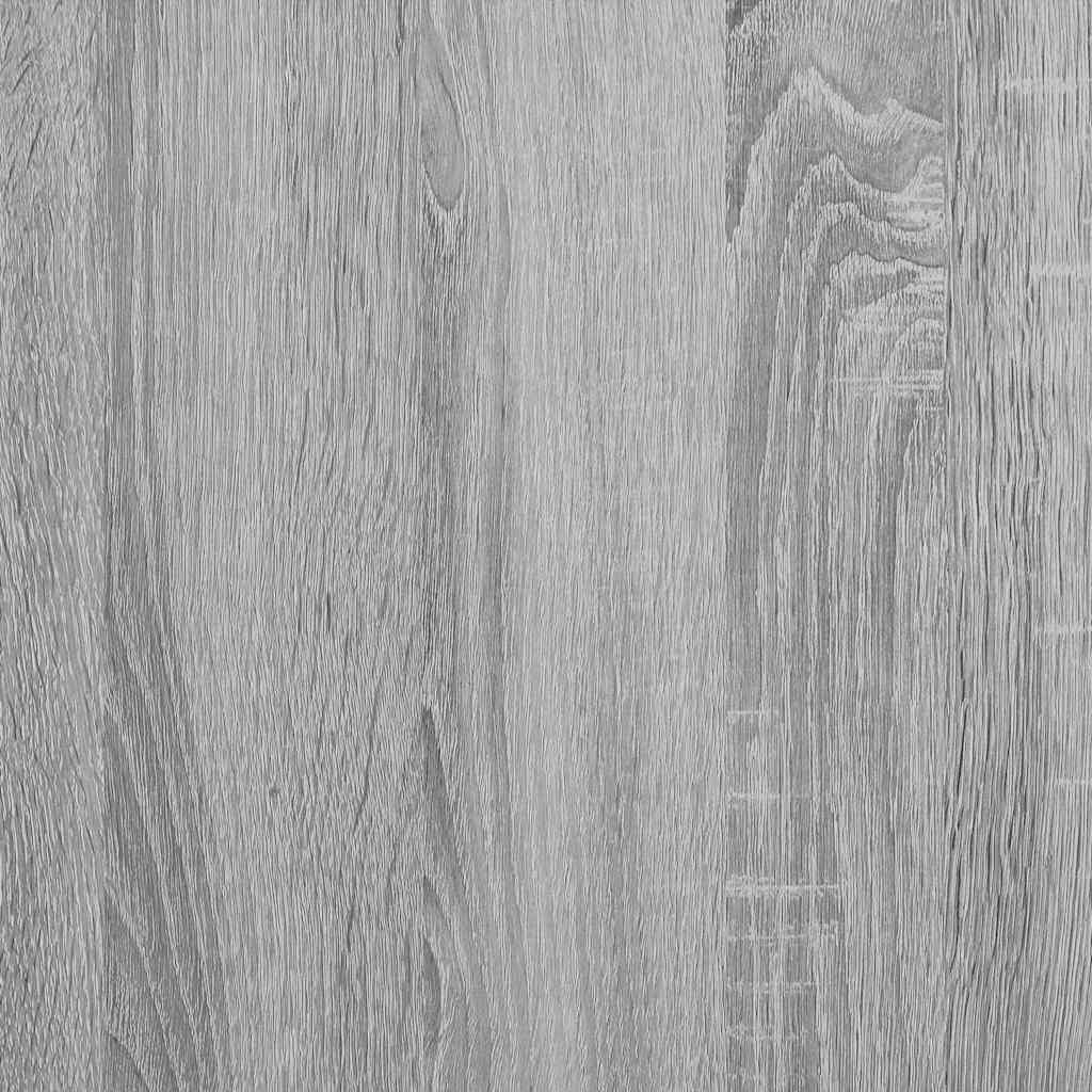 TV Cabinet Grey Sonoma 150x35x41 cm Engineered Wood and Metal
