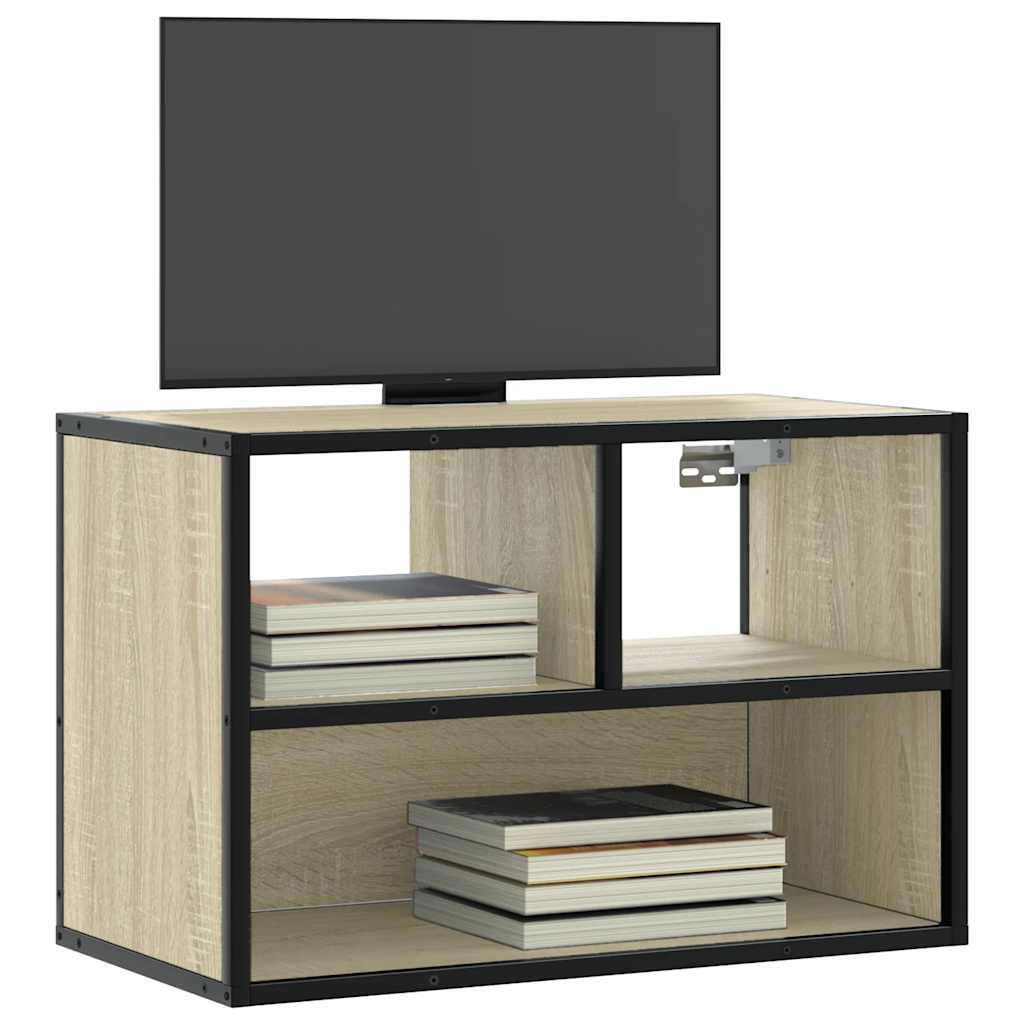 TV Cabinet Sonoma Oak 60x31x39,5 cm Engineered Wood and Metal