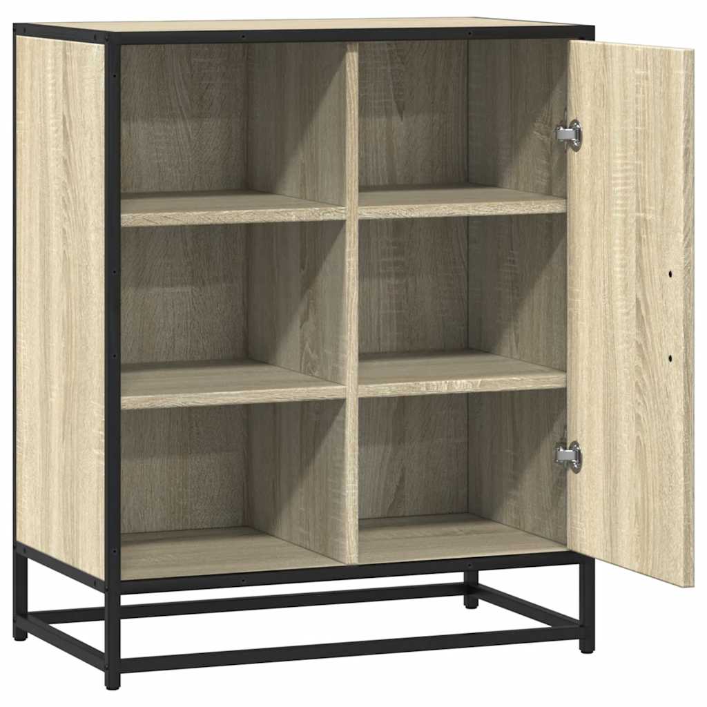 Sideboard Sonoma Oak 62x35x76 cm Engineered Wood