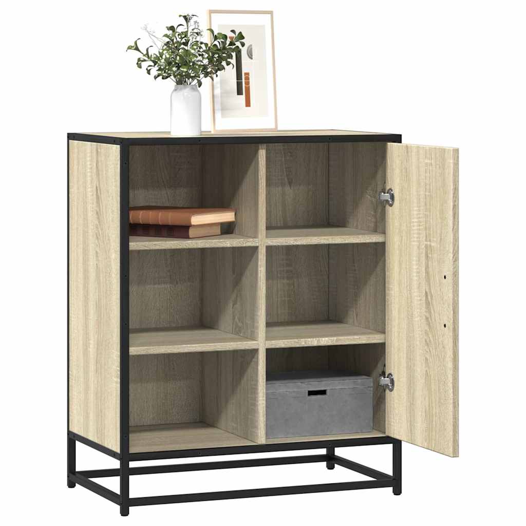 Sideboard Sonoma Oak 62x35x76 cm Engineered Wood