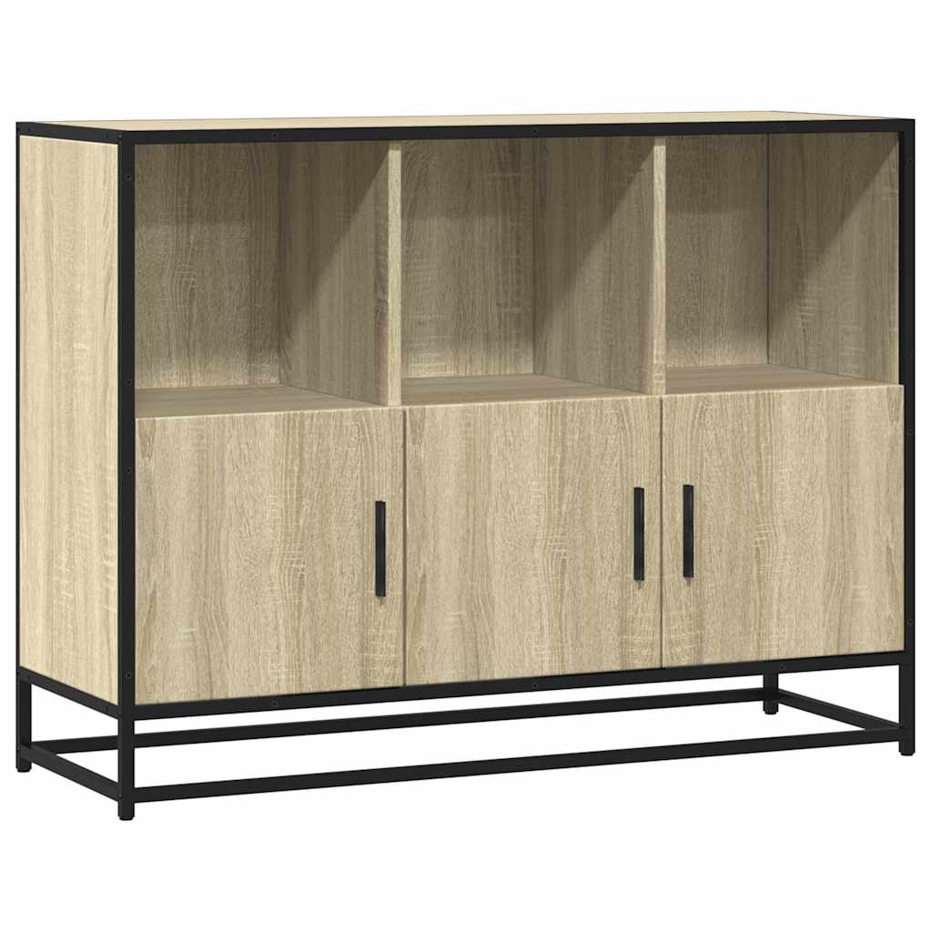 Sideboard Sonoma Oak 100x35x76 cm Engineered Wood