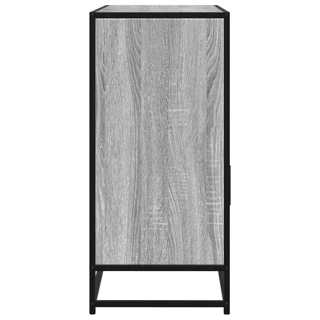 Sideboard Grey Sonoma 100x35x76 cm Engineered Wood