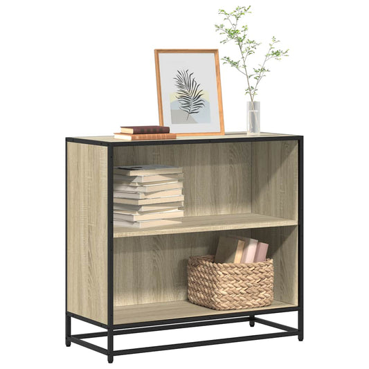 Book Cabinet Sonoma Oak 80.5x35x76 cm Engineered Wood
