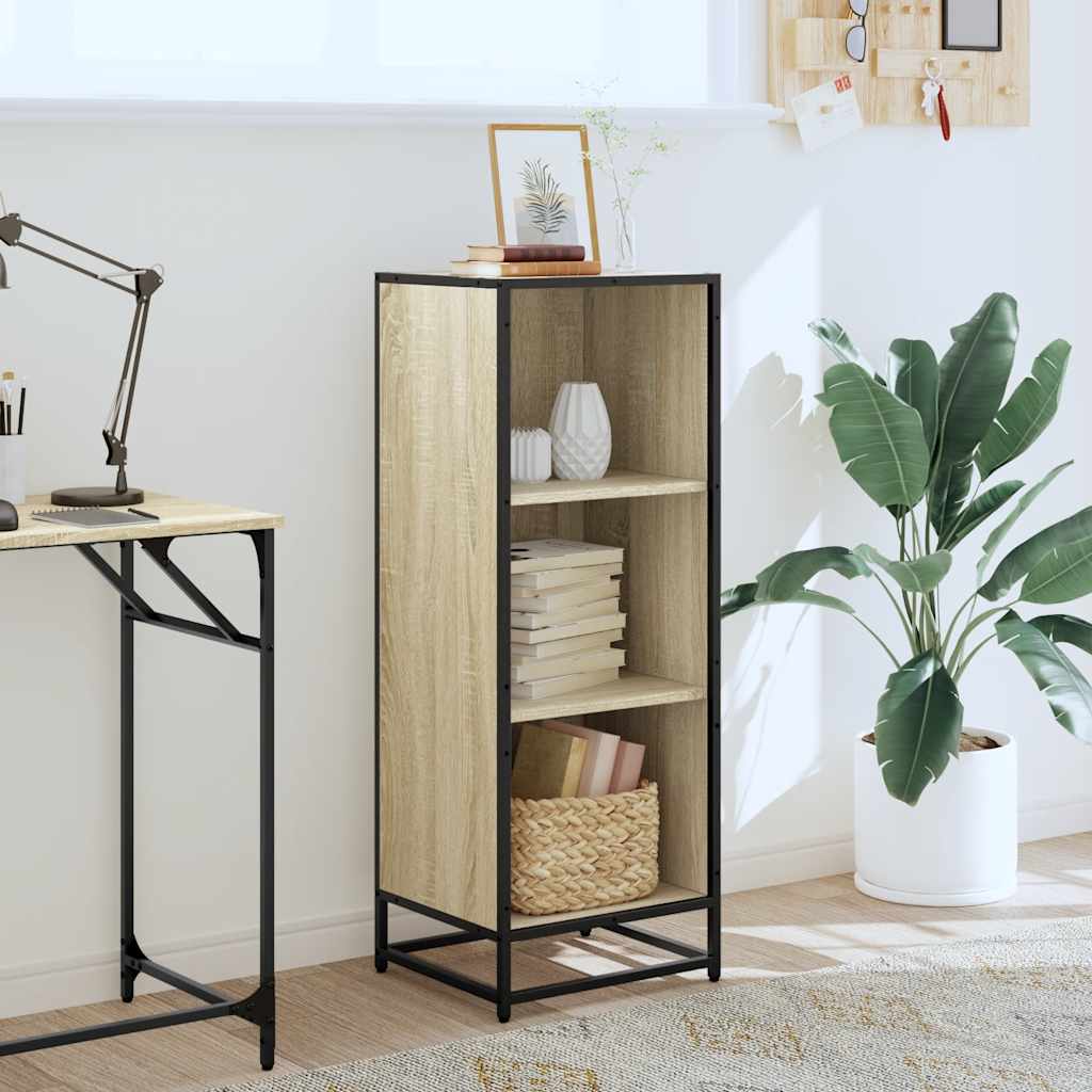 Book Cabinet Sonoma Oak 40x35x107.5 cm Engineered Wood