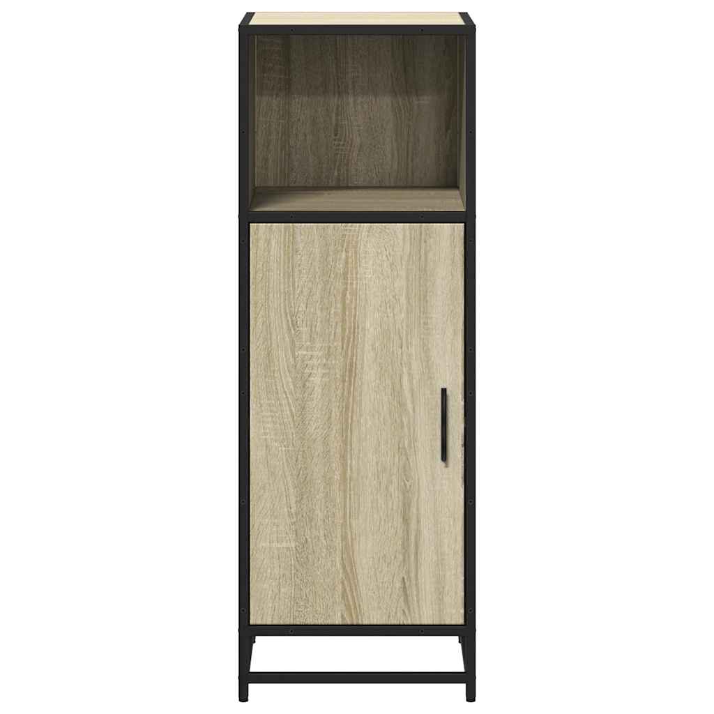 Bathroom Cabinet Sonoma Oak 35x37,5x100 cm Engineered Wood