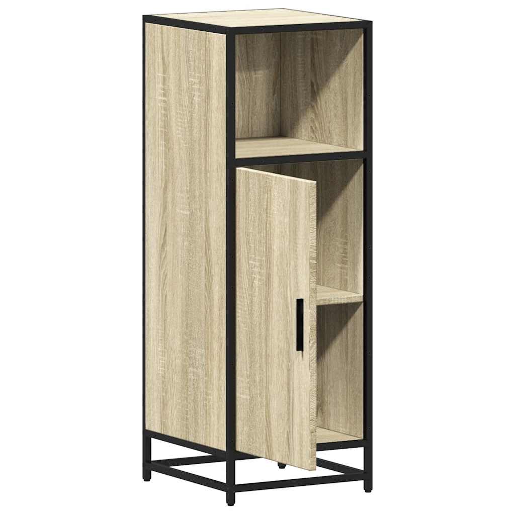 Bathroom Cabinet Sonoma Oak 35x37,5x100 cm Engineered Wood