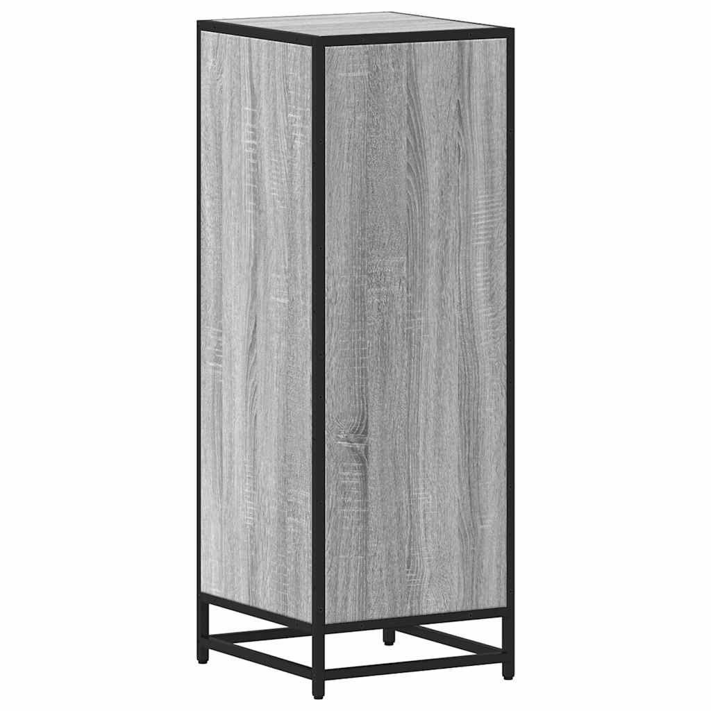 Bathroom Cabinet Grey Sonoma 35x37,5x100 cm Engineered Wood