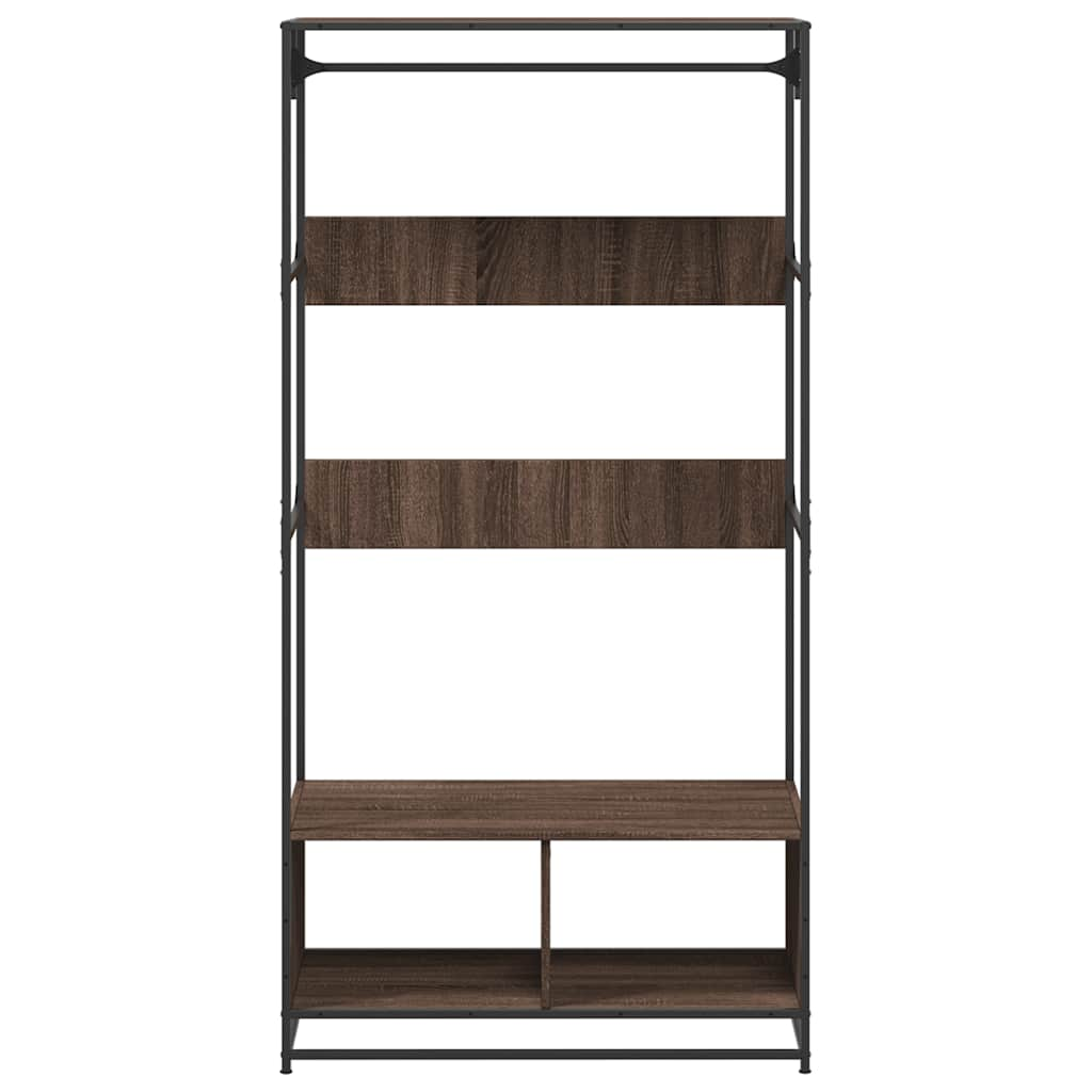 vidaXL Wardrobe Brown Oak 90x50x180 cm Engineered Wood