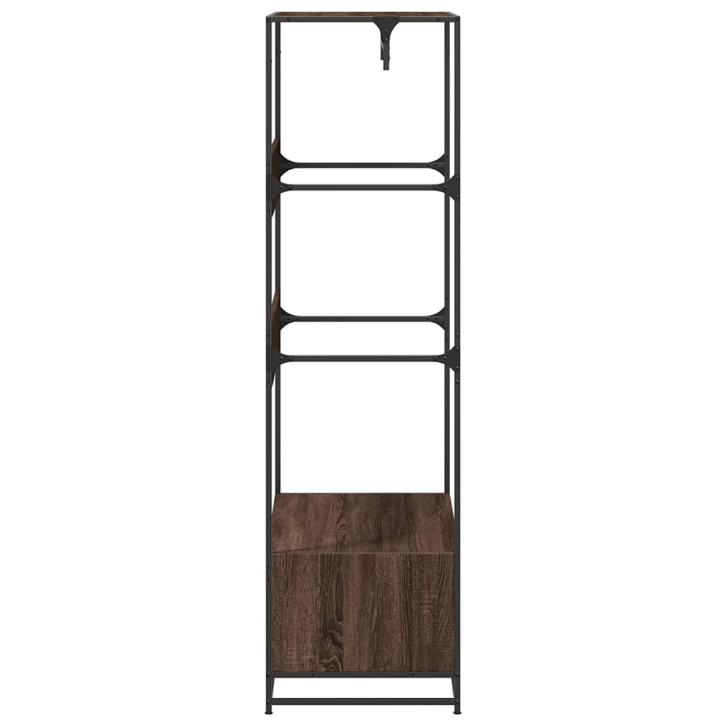 vidaXL Wardrobe Brown Oak 90x50x180 cm Engineered Wood