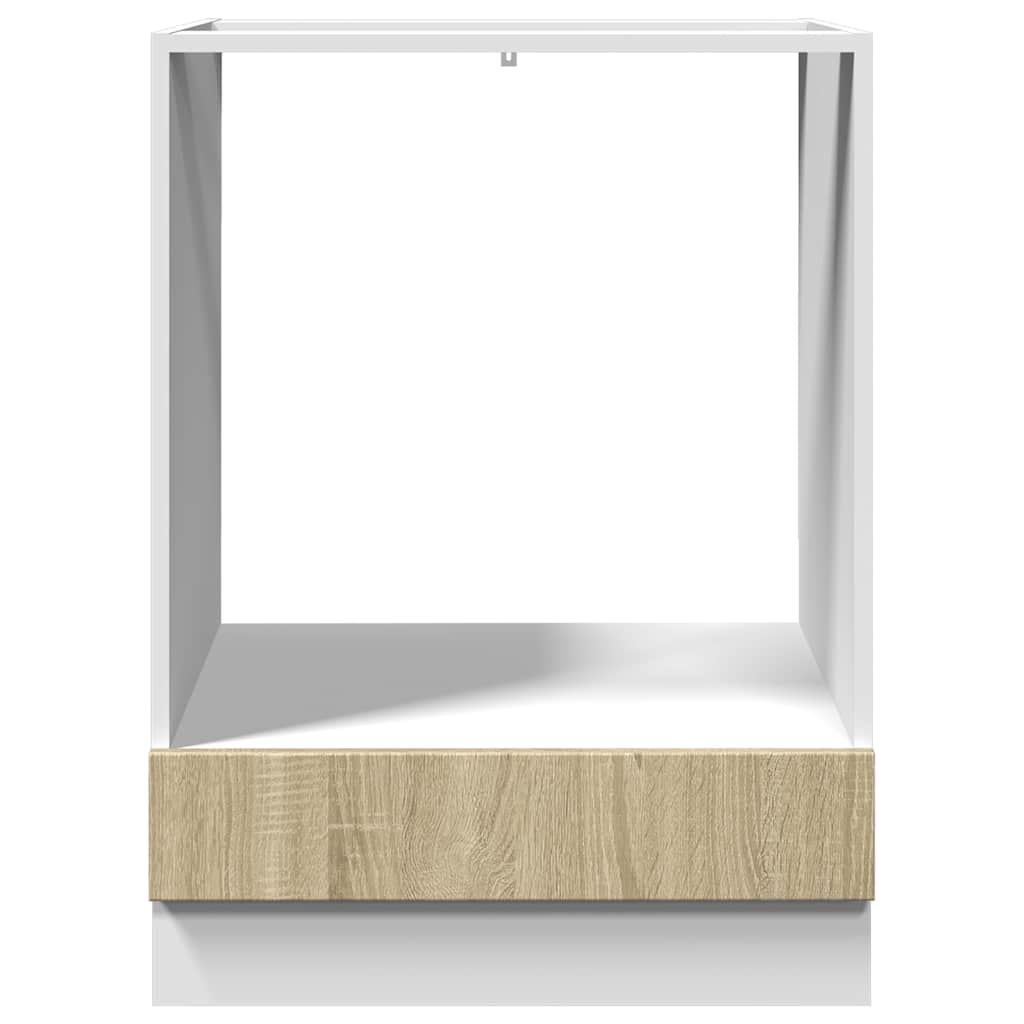 Oven Cabinet Sonoma Oak 60x46x81,5 cm Engineered Wood