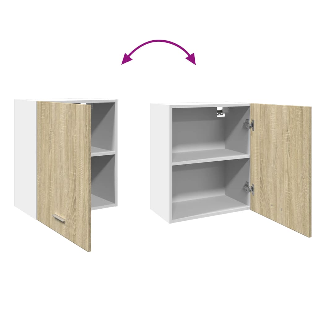 Wall Mounted Cabinet "Lyon" Sonoma Oak 50x31x60 cm