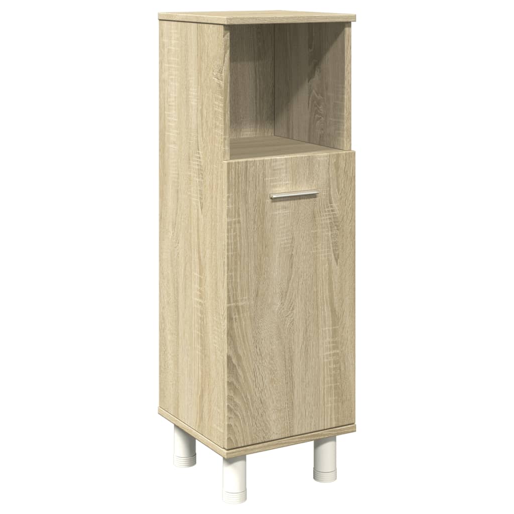 Bathroom Cabinet Sonoma Oak 30,5x30x95 cm Engineered Wood