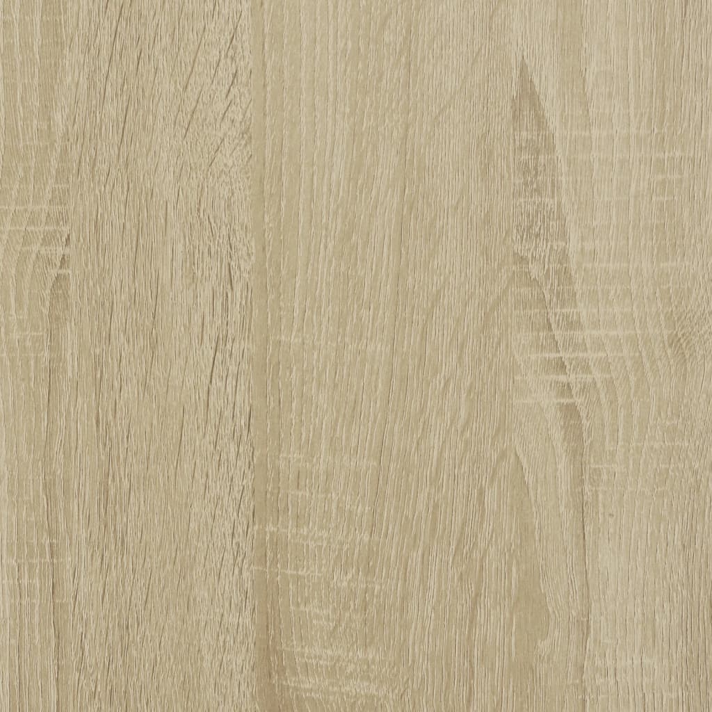 vidaXL Bathroom Cabinet Sonoma Oak 30x30x80 cm Engineered Wood