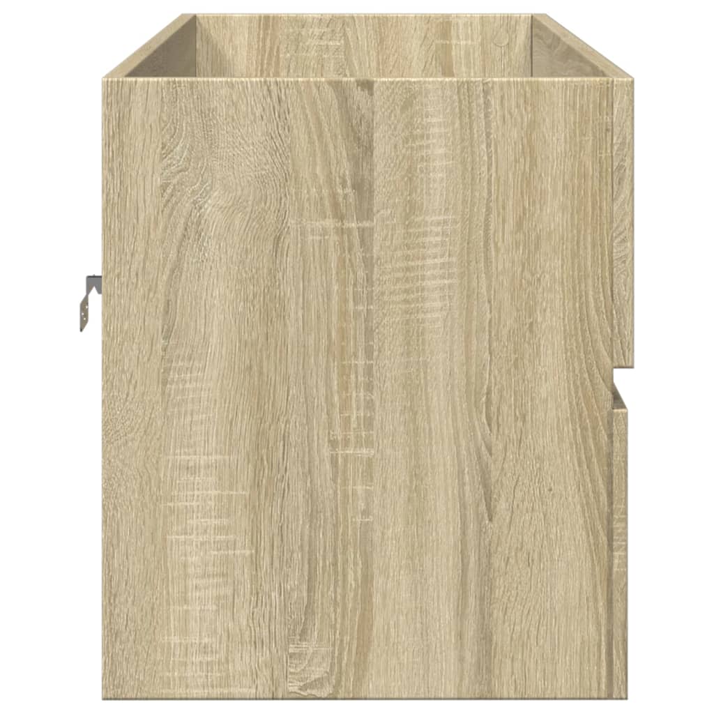 Bathroom Sink Cabinet Sonoma Oak 100x38,5x45 cm Engineered Wood