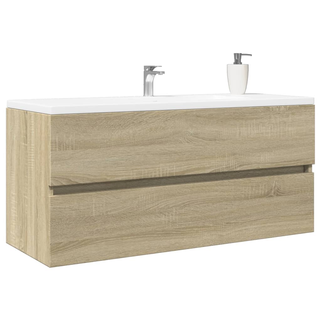 Bathroom Sink Cabinet Sonoma Oak 100x38,5x45 cm Engineered Wood