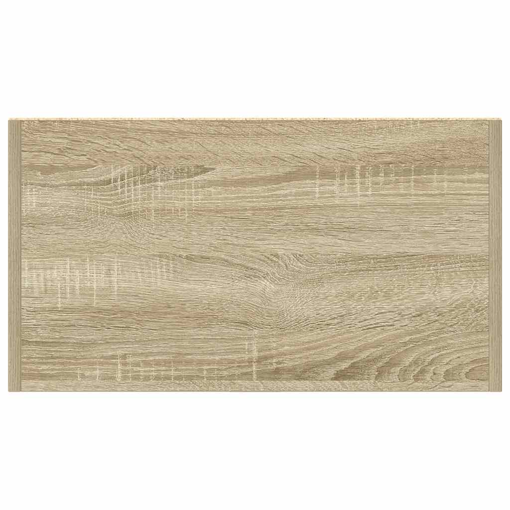 Bathroom Cabinet Sonoma Oak 60x33x80 cm Engineered Wood