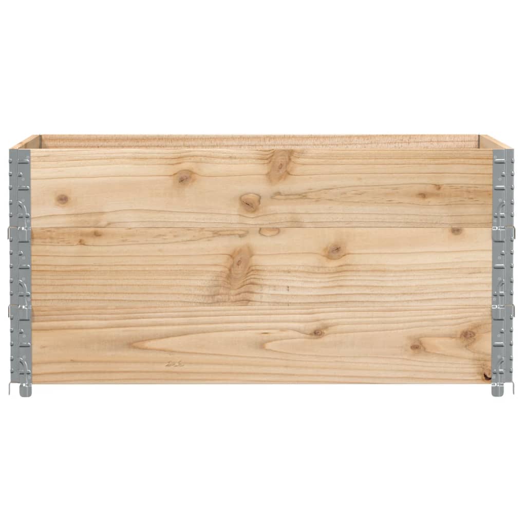 Pallet Collars 3 pcs 120x80 cm Solid Wood Pine