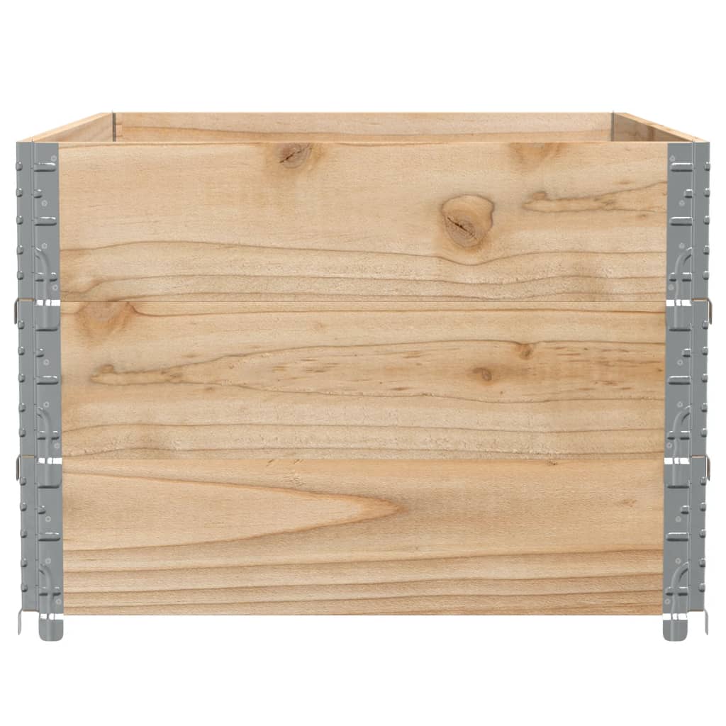 vidaXL Garden Planter 120x80 cm Solid Wood Pine