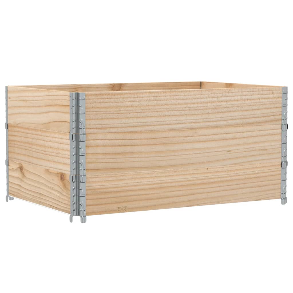 vidaXL Garden Planter 120x80 cm Solid Wood Pine