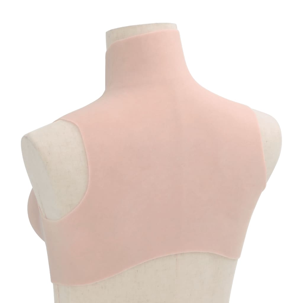 Silicone Breastplate Caucasian E Cup