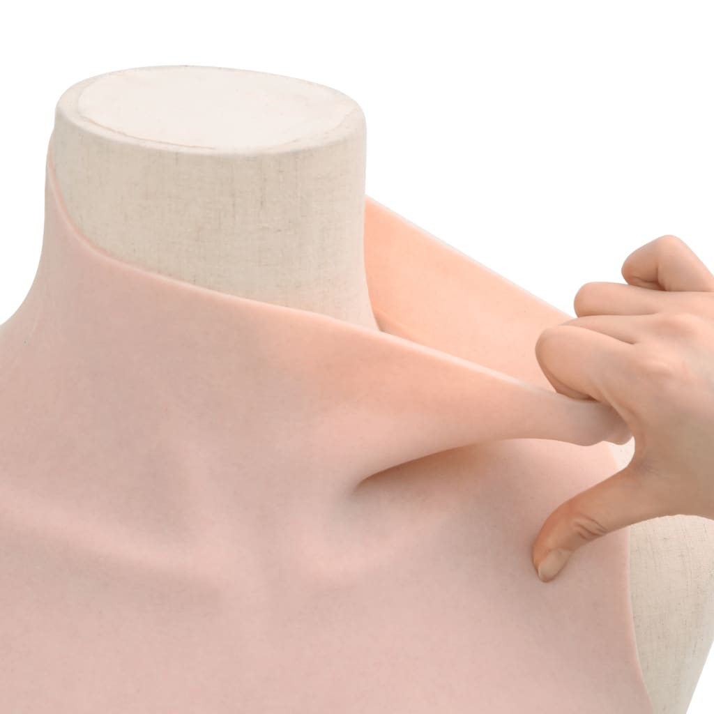 Silicone Breastplate Caucasian E Cup