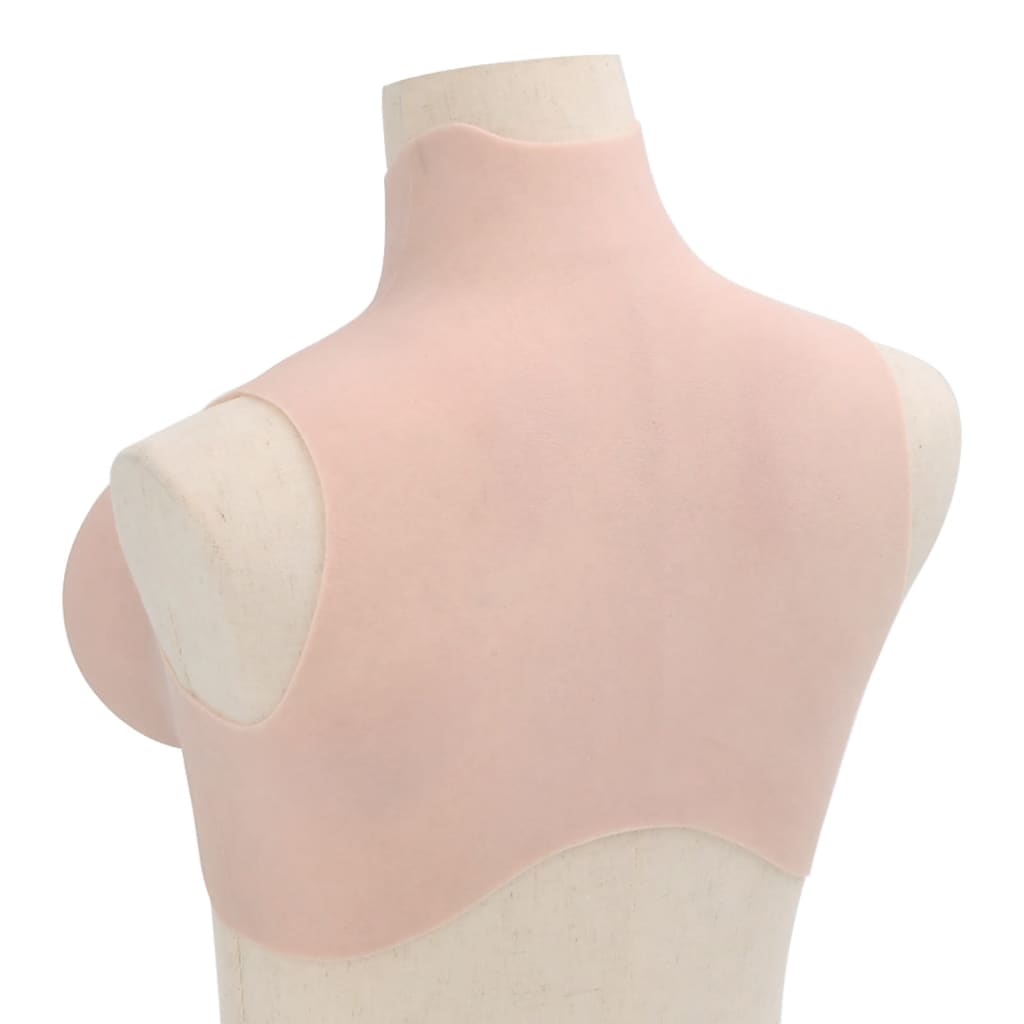 Silicone Breastplate Caucasian H Cup