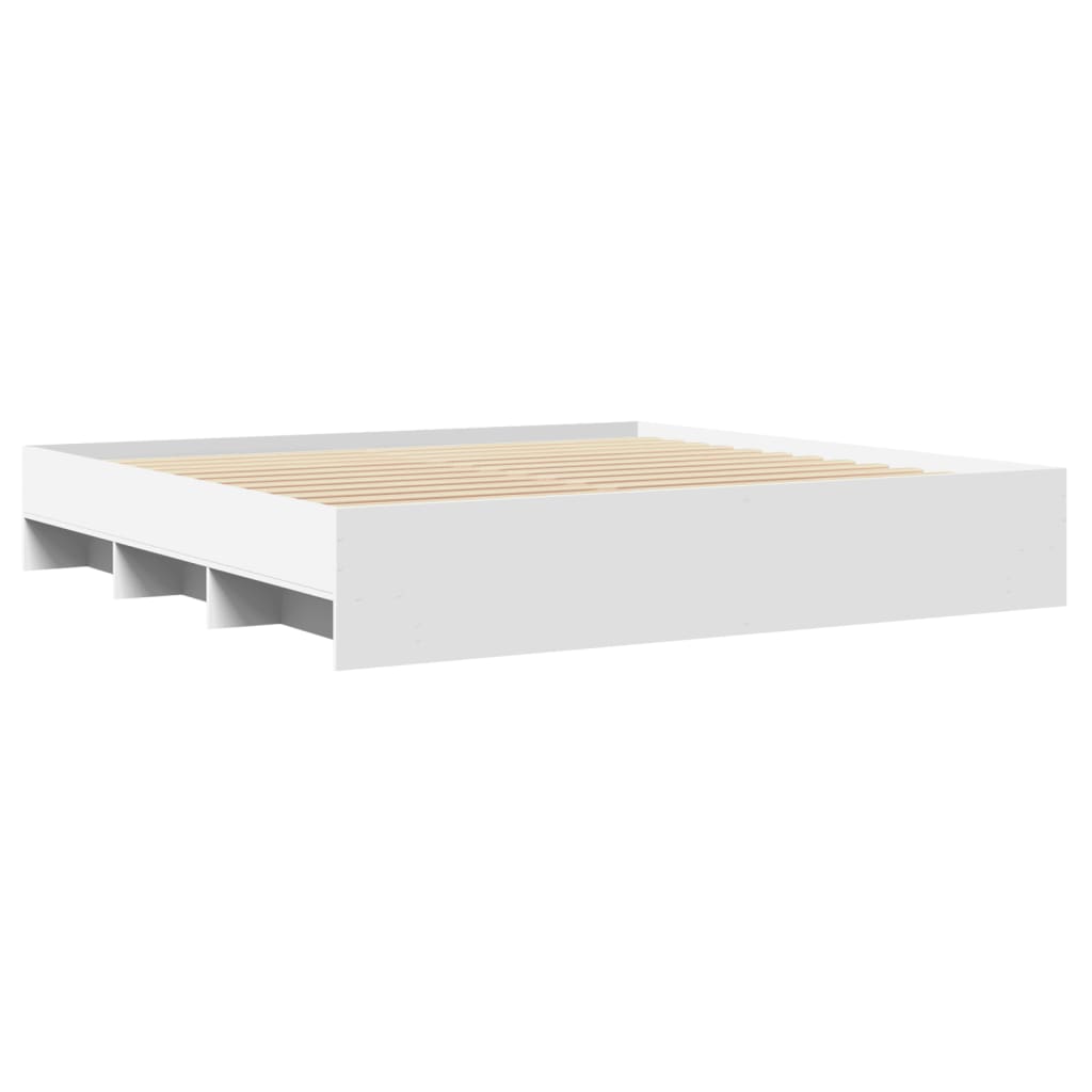 Bed Frame | White | Engineered wood | Super King | Bed Frame