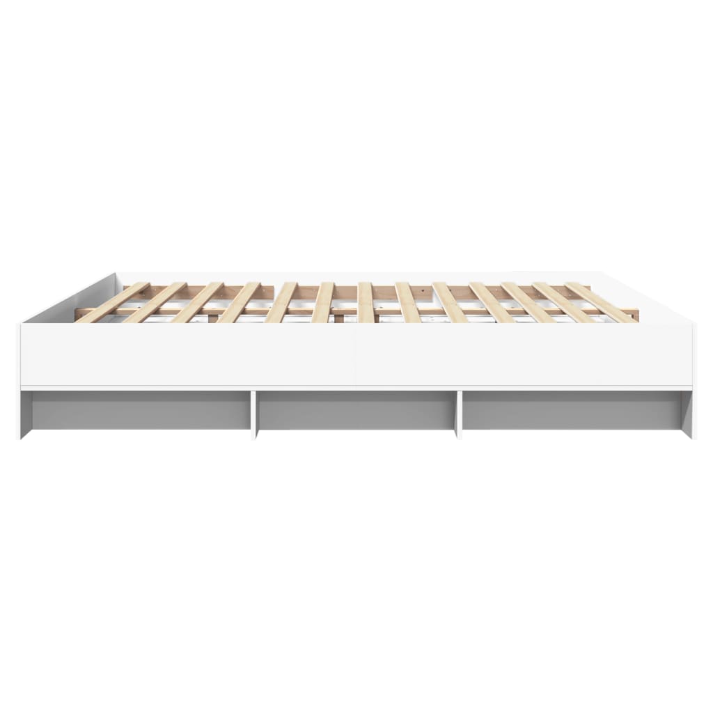 Bed Frame | White | Engineered wood | Super King | Bed Frame