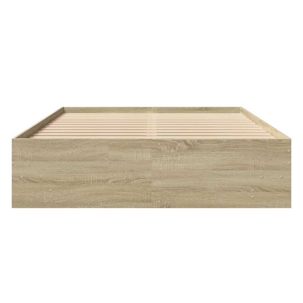 Bed Frame | Sonoma Oak | Engineered wood | Double | Bed Frame