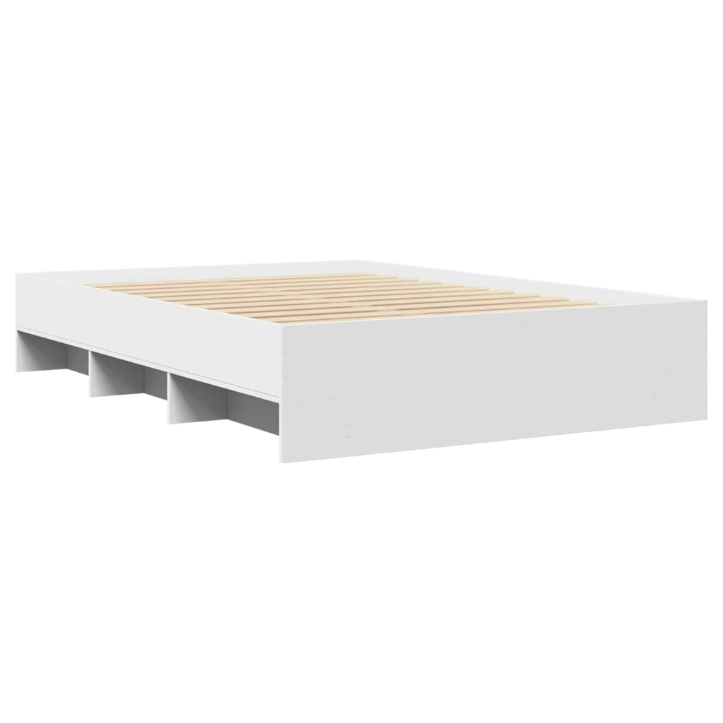 Bed Frame | White | Engineered wood, Plywood | Double | Bed Frame