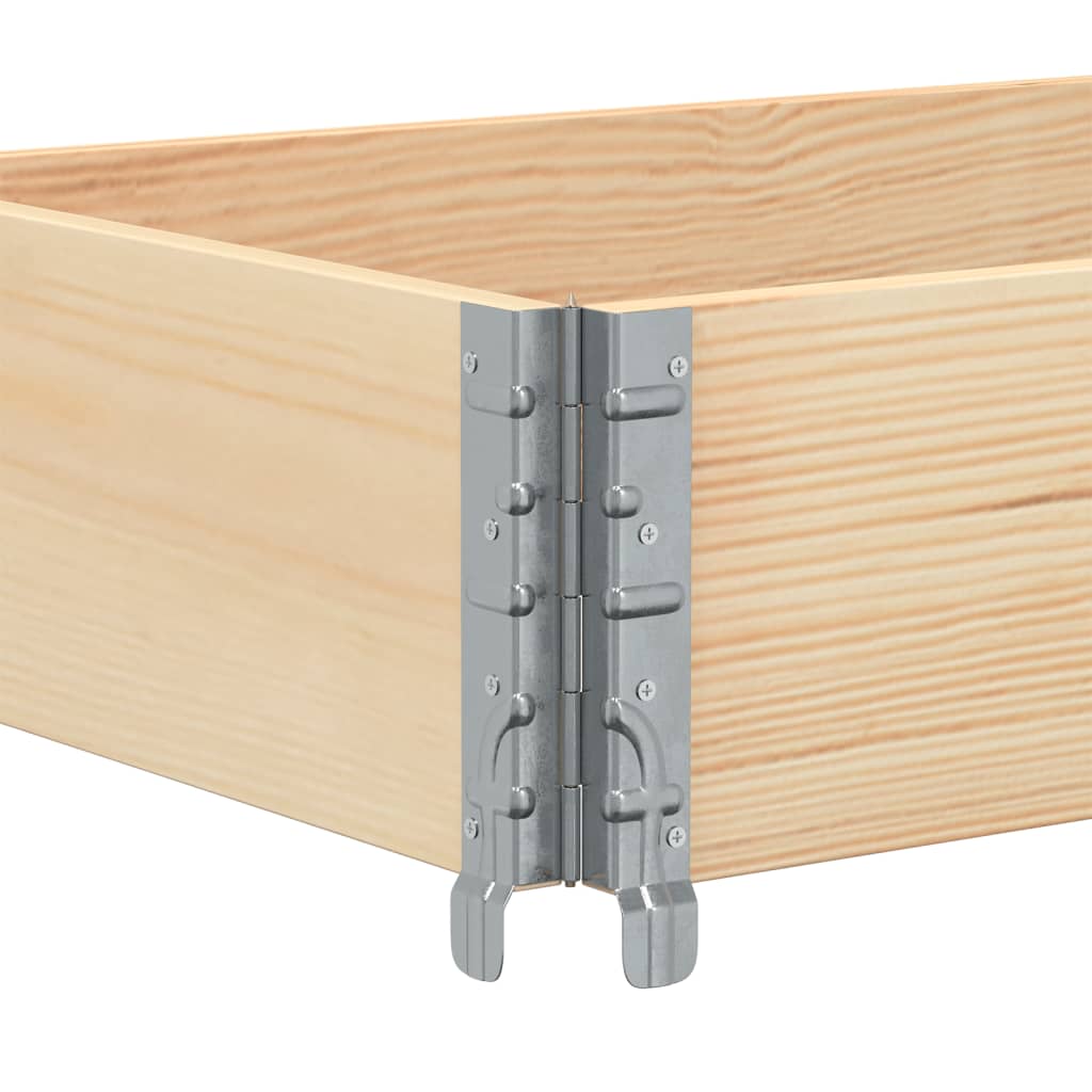 Pallet Collar 150x50 cm Solid Wood Pine