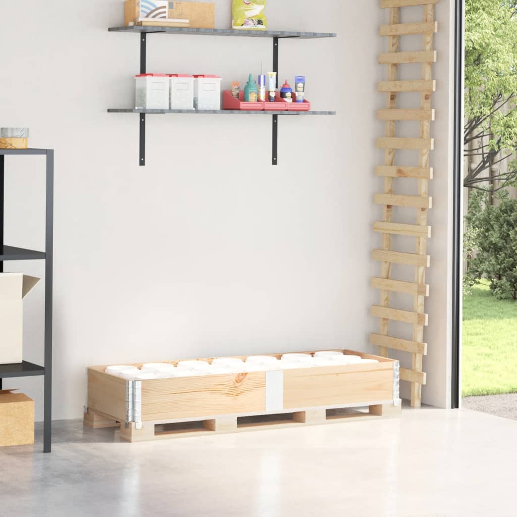 Pallet Collar 150x50 cm Solid Wood Pine
