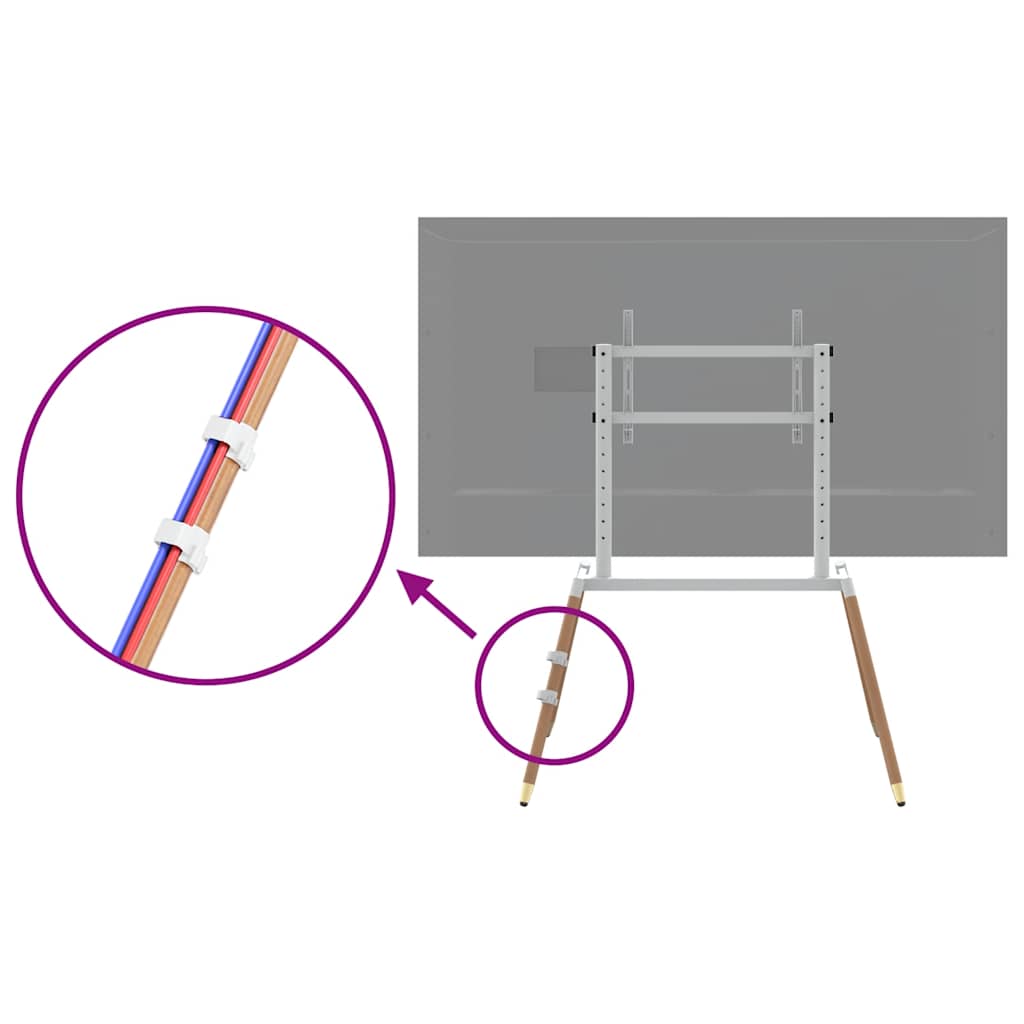 Easel TV Stand for 37-86 Inch Screen Max VESA 400x600 mm 60 kg