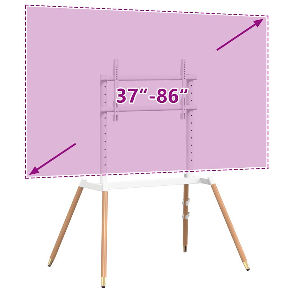 Easel TV Stand for 37-86 Inch Screen Max VESA 400x600 mm 60 kg