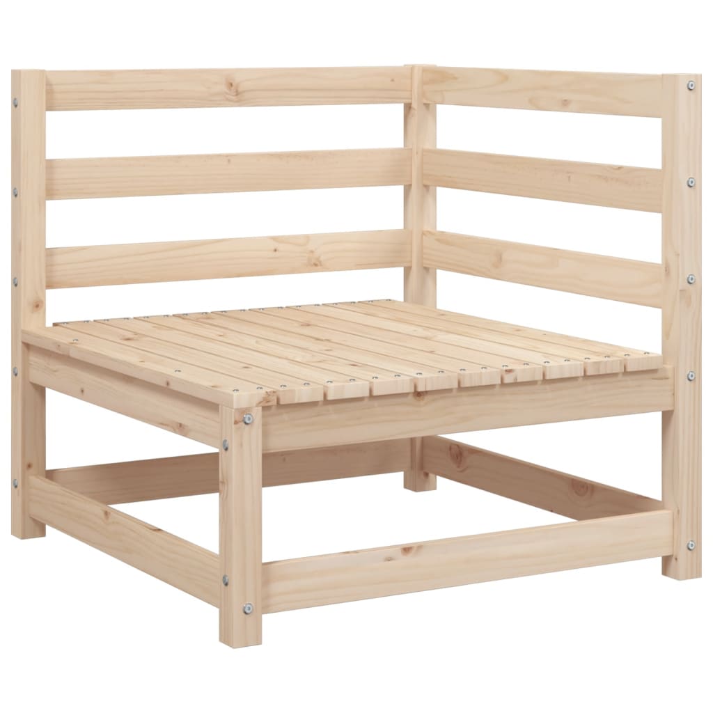 Garden Sofa Set | Natural Wood | Solid Pine Wood | Large | Modular