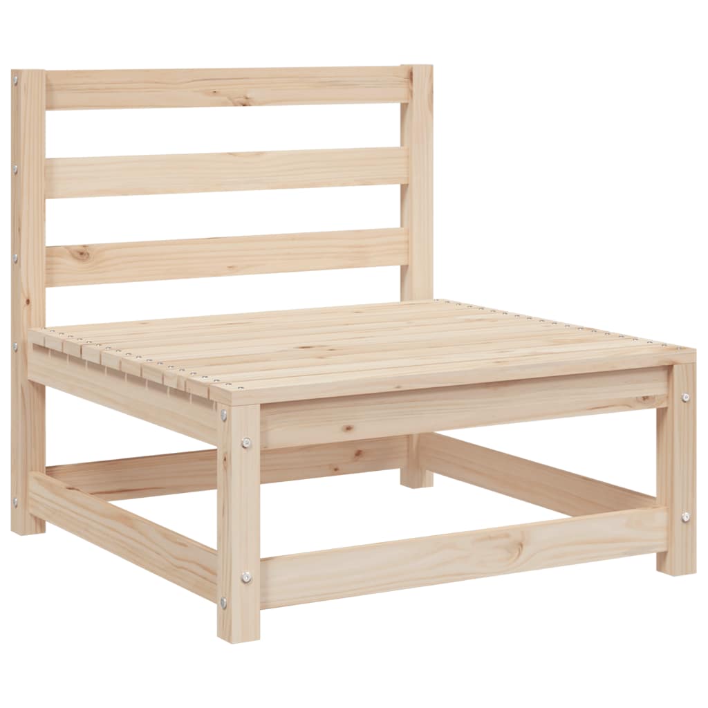 Garden Sofa Set | Natural Wood | Solid Pine Wood | Large | Modular