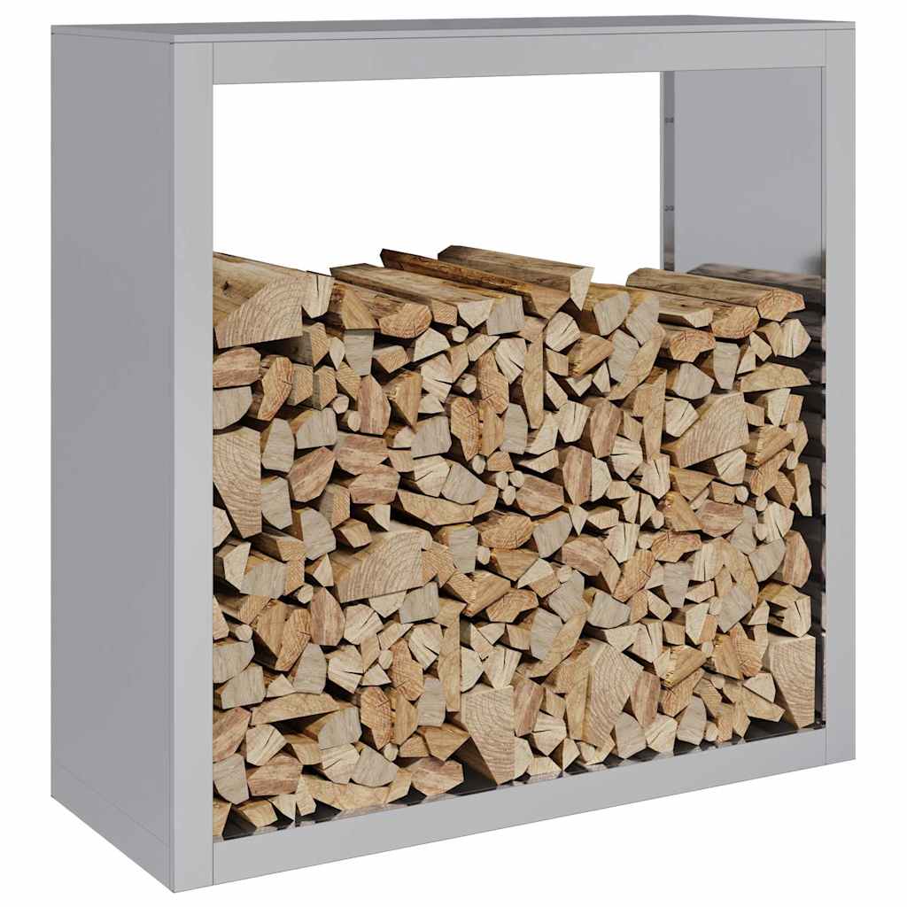 Firewood Rack 100x40x100 cm Galvanised Steel