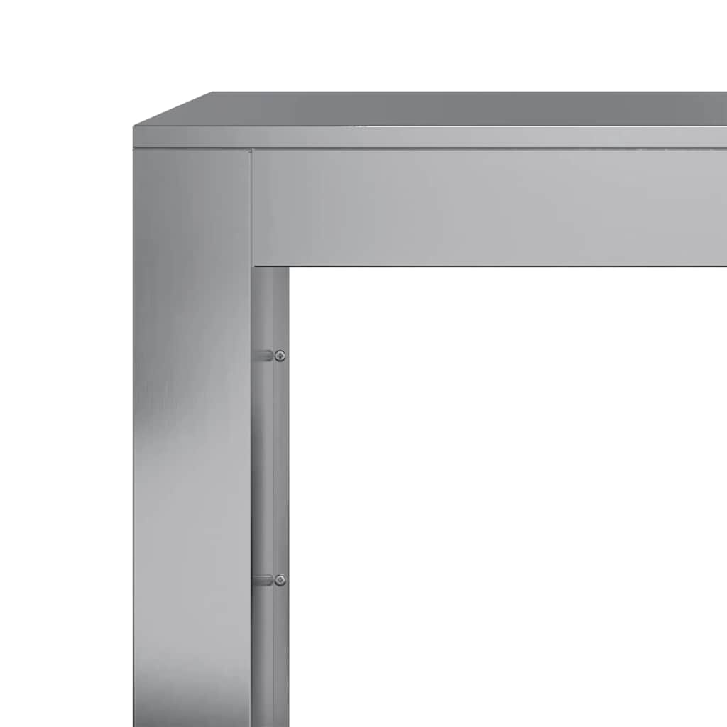 Firewood Rack 60x40x100 cm Galvanised Steel