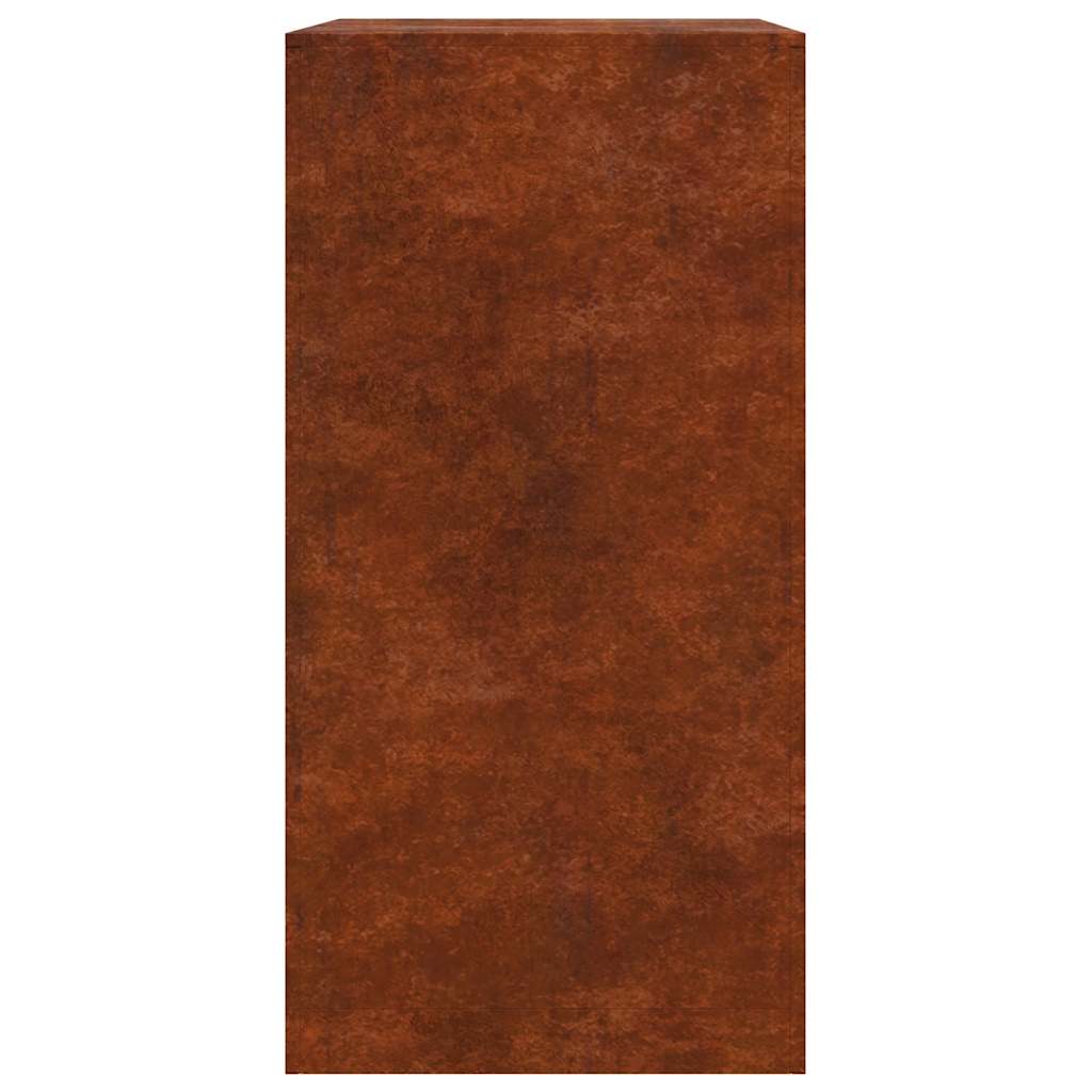 Firewood Rack 60x40x80 cm Weathering Steel