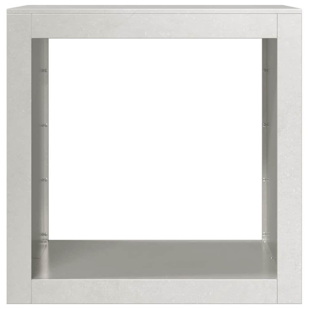 Firewood Rack 60x40x60 cm Stainless Steel