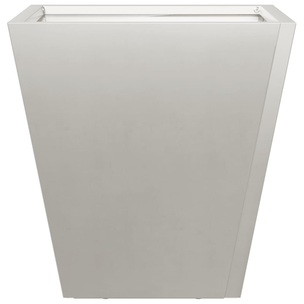 vidaXL Garden Planters 30x30x30 cm 2 pcs Stainless Steel